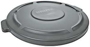 Brute FG264560GRAY Trash Can Lid, 44 gal, Resin, Gray