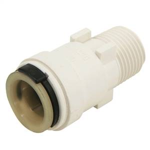 Watts 35 Series 3501-1014 Connector, 1/2 x 3/4 in, CTS x MGHT x Male, Polysulfide, 250 psi Pressure