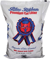 EP Minerals Blue Ribbon 3425 Cat Litter, 25 lb Capacity, Gray/Tan, Solid Bag