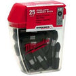 Milwaukee SHOCKWAVE 48-32-4604 Insert Bit, #2 Drive, Phillips Drive, 1/4 in Shank, Hex Shank, 1 in L, Steel