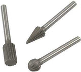 Forney 60224 Series Mini Rotary File Set, Applicable Materials: Metal, Plastic, Wood, Metal, Plastic, Wood