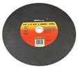 Forney 72355 Cut-Off Wheel, 14 in Dia, 5/32 in Thick, 20 mm Arbor, Aluminum Oxide/Metal Abrasive