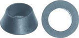 Danco 38807B Faucet Washer, 1/2 in ID x 7/8 in OD Dia, 3/8 in Thick, Rubber, For: 1/2 in OD Tubing into Ballcock, Pack of 5