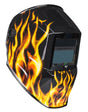 Forney Scorch Series 55859 ADF Welding Helmet, 5-Point Ratchet Harness Headgear, UV/IR Lens, 3.62 x 1.65 in Viewing