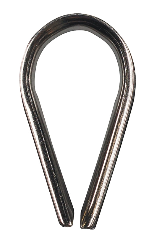 Ben-Mor 73241 Standard Thimble, 3/16 in Dimensions, Stainless Steel