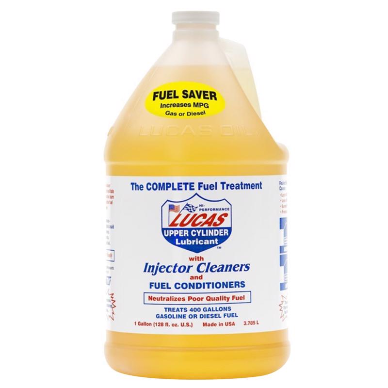 Lucas Oil Products Diesel/Gasoline Fuel Treatment 1 gal, Pack of 4