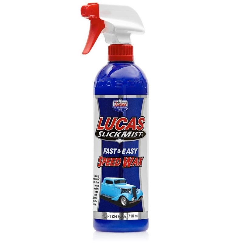 Lucas Oil Products Slick Mist Auto Wax 24 oz, Pack of 6