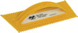 QLT 6275 Trowel, 9-1/2 in L, 4-1/4 in W, V Notch, Comfort-Grip Handle