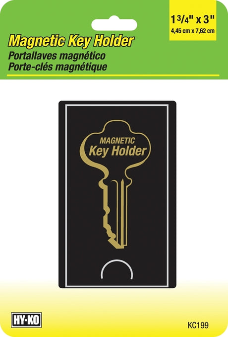 Hy-Ko KC199-CLIP Magnetic Key Holder, Plastic, Pack of 12