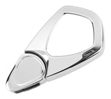 Hy-Ko KC197 Badge Retriever, Clip-On, Metal, Silver, Pack of 5