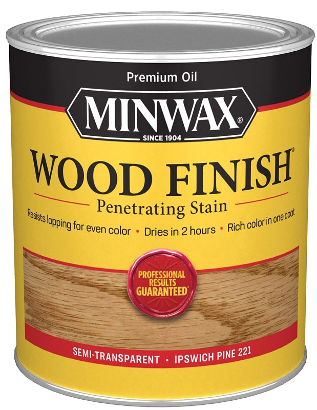 Minwax 70004444 Wood Stain, Ipswich Pine, Liquid, 1 qt Can