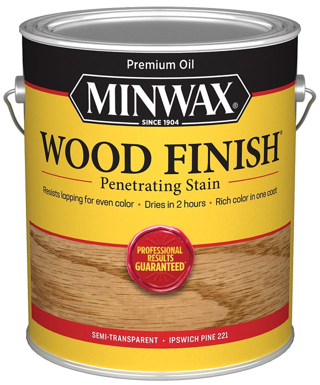Minwax 71004000 Wood Stain, Oil Base, Ipswich Pine, Liquid, 1 gal, Can, Pack of 2