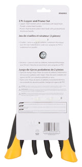 Landscapers Select GL4003+GP1002 Pruning Set, Steel Blade, Steel/ Aluminum Handle, Cushion-Grip Handle, Pack of 6