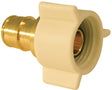 Apollo ExpansionPEX Series EPXFA12S Swivel Pipe Adapter, 1/2 in, Barb x FNPT, Brass, 200 psi Pressure