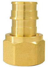 Apollo ExpansionPEX Series EPXFA34S Swivel Pipe Adapter, 3/4 in, Barb x FNPT, Brass, 200 psi Pressure