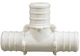 Apollo ApolloPEX Series PXPAT125PK Pipe Tee, 1/2 in, Barb, Poly Alloy, 200 psi Pressure