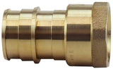 Apollo ExpansionPEX Series EPXFA3412 Pipe Adapter, 3/4 x 1/2 in, Barb x FNPT, Brass, 200 psi Pressure