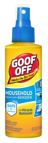 Goof Off FG705 Remover, 4 oz, Liquid, Almond-Like, Clear/Slight Yellow