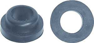 Danco 38808B Faucet Washer, 11/32 in ID x 23/32 in OD Dia, 3/8 in Thick, Rubber, Pack of 5