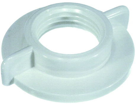 Danco 88736 Faucet Locknut, Universal, Plastic, White, For: 1/2 in IPS Connections, Pack of 3