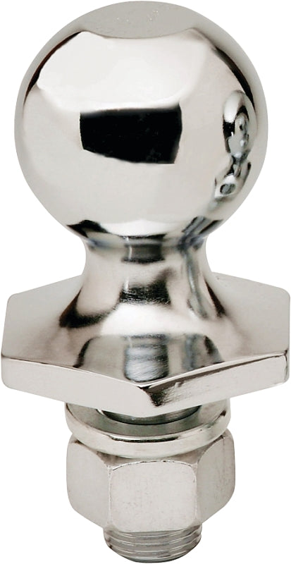 REESE TOWPOWER 7008100 Hitch Ball, 1-7/8 in Dia Ball, 3/4 in Dia Shank, Steel