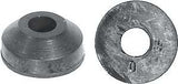 Danco 35091B Faucet Washer, #0, 17/32 in Dia, Rubber, Pack of 5