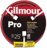 Gilmour 18-58025 Garden Hose, 25 ft L, Rubber, Red