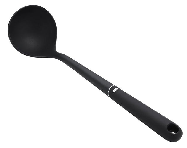 Good Grips 1190800 Non-Stick Ladle, 13 in OAL, Nylon, Black