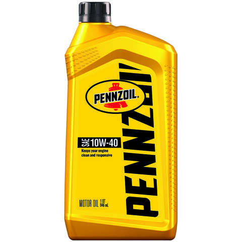 Pennzoil 10W-40 4-Cycle Conventional Motor Oil 1 qt 1 pk, Pack of 6