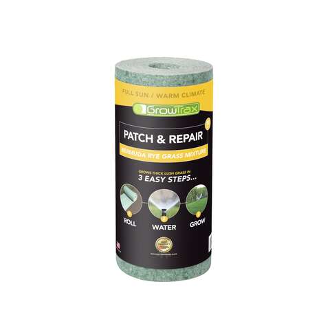 GrowTrax Quick Fix Bermuda/Ryegrass Sun or Shade Grass Seed Blanket