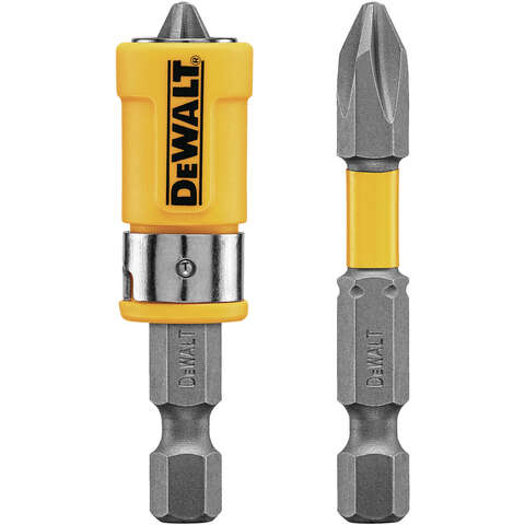 DeWalt Max Fit Phillips #2 X 2 in. L Power Bit and Sleeve Set S2 Tool Steel 3 pc, Pack of 3