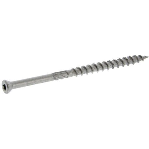 HILLMAN Power Pro No. 8 X 3 in. L Star Coarse Trim Screws 25 pk