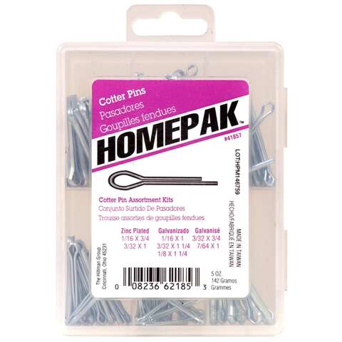 HILLMAN 0 in. H Utility Cotter Pin Kit 50 lb