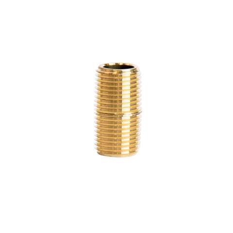 ATC 1/8 in. MPT Brass Close Nipple, Pack of 5