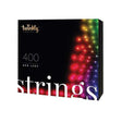 Twinkly LED Micro/5mm Multicolored 400 ct String Christmas Lights 105 ft.