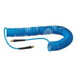 Amflo 50 ft. L Polyurethane Recoil Air Hose 200 psi Blue