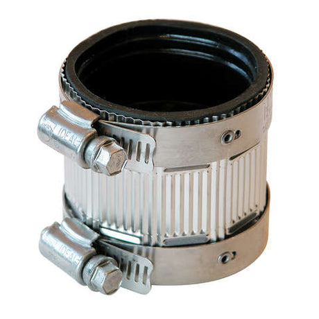 Fernco Schedule 40 1-1/2 in. 1-1/2 in. D PVC No Hub Coupling 1 pk