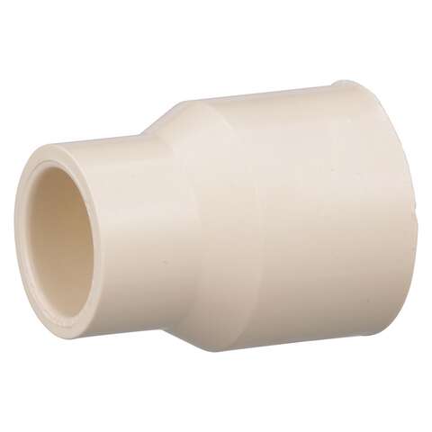 Charlotte Pipe FlowGuard SDR 11 3/4 in. Socket X 1/2 in. D Socket CPVC Reducing Coupling 1 pk, Pack of 25