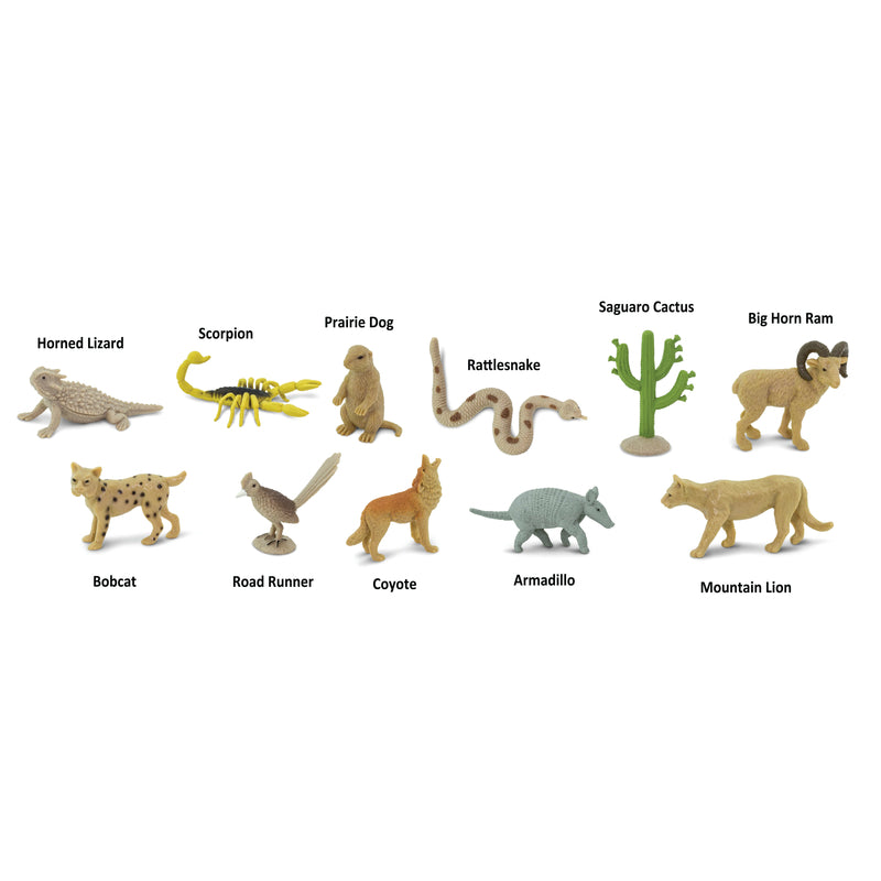 Safari Ltd. Toobs Desert Toy Assorted 11 pc