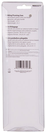 Landscapers Select FL81-180F Pruning Saw, Steel Blade, 8 TPI, TPR Handle