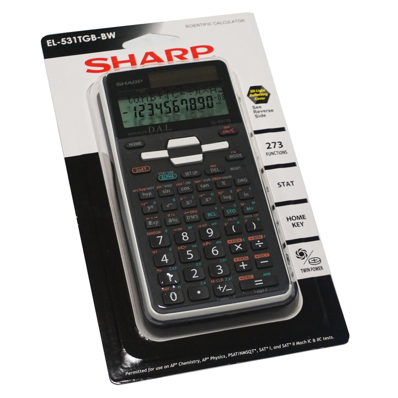 Sharp Black 12 digit Scientific Calculator