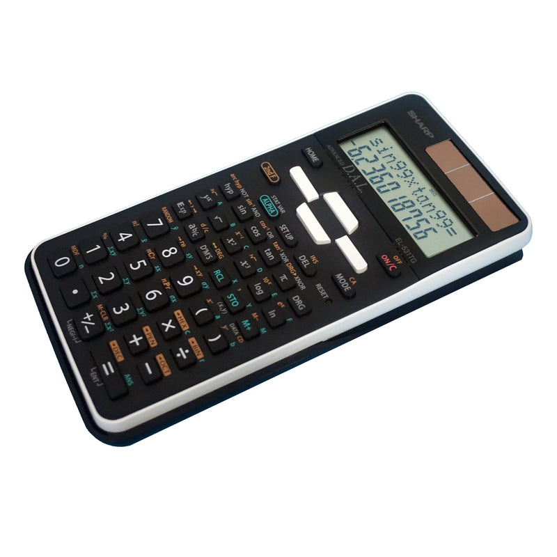 Sharp Black 12 digit Scientific Calculator