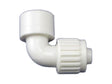 Flair-It PEXLOCK 16802 Pipe Elbow, 1/2 in, FPT, 90 deg Angle