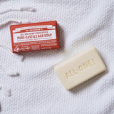 Dr. Bronner's Organic Eucalyptus Scent Pure-Castile Bar Soap 5 oz, Pack of 12
