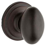 Kwikset 720L 11P 2-1/4 Passage Knob, Venetian Bronze, 1-3/8 to 1-3/4 in Thick Door, 2-1/4 in Strike