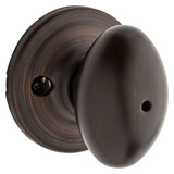 Kwikset Signature Series 730L-11P 6AL Privacy Door Knob, Venetian Bronze