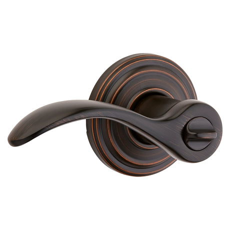 Kwikset Signature Series 740PML 11P SMT Entry Lever, Venetian Bronze, Zinc, Residential, Re-Key Technology: SmartKey