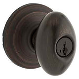 Kwikset Signature Series 740L-11P Keyed Entry Knob, Metal, Venetian Bronze