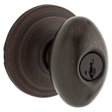 Kwikset Signature Series 740L-11P Keyed Entry Knob, Metal, Venetian Bronze