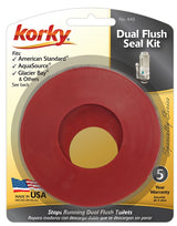 Korky 440BP Dual Flush Seal Kit, Rubber, Red